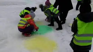 Праздник "Мы рисуем на снегу!"