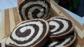 Cocoa Bread Roll Recipe/Recipe in the description box below