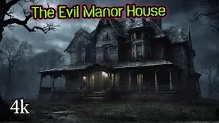 The Evil Manor House - Rainy Day Horror Story Animated 4k