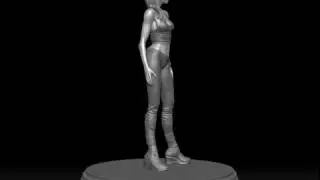 ZBrush female model