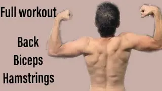 full workout for BACK AND BICEPS!