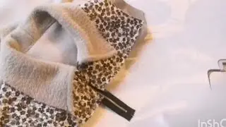 Платье трапеция с воротником  крой и пошив🥰 ёка бичилиши давоми  ва кўйлак тикилиши