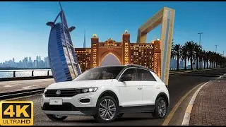 The Palm Dubai POV Drive 4K | Volkswagen T-Roc