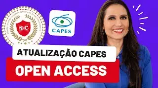 Atualização CAPES - Periódicos Open Access