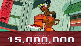 Bomb Rush Cyberfunk - 15 Million Points at Millennium Mall