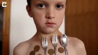 Stunning: The kid can draw in metal items like X-men