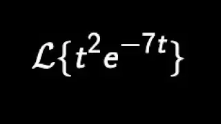 Example: Find the Laplace transform of the given function | Translation
