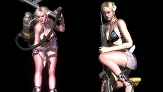 Resident Evil 5 - Sherry Birkin Variation 1 Mod Showcase w/ Download - 4K HD