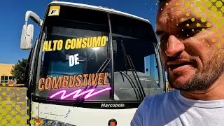 QUANTOS KM COM 1 LITRO DE DIESEL, FAZ UM ÔNIBUS COM MOTOR 6 Cilindros? - [MOTORHOME O SONHO]