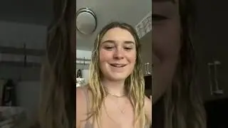 blonde girl hiccups ❤️