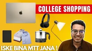 35+ Things Every College Student Must Have | College Shopping 🛒