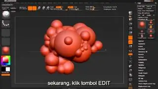 Belajar ZBrush tutorial - Intro - 01. Startup