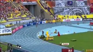 IAAF Moscow 2013 Mens 400m Decathlon Heat 2