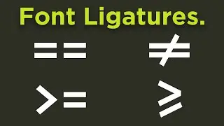 How to get Font Ligatures in Sublime Text