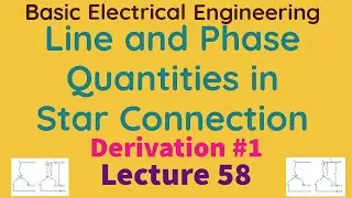 Star connection|Relation -Line quanties and Phase quantities|Line current and phasecurrent relation