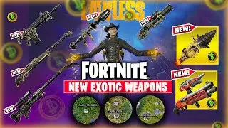 🔥 NEW Exotic & Mythic Weapons in Fortnite Black Market! (How to Get & Use Them)