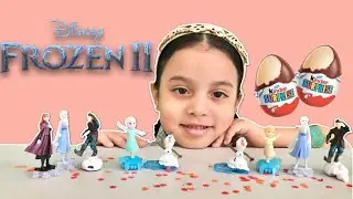 Disney Frozen 2 Kinder Joy Surprise Egg Toys!