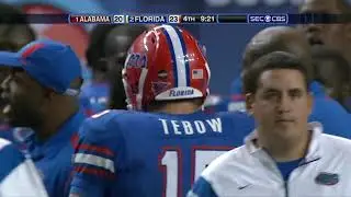 Best 4th Quarters: 2008 Florida vs. Alabama (2008 SEC Championship)