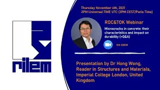 Microcracks in concrete: their characteristics and impact on durability by Dr. Hong Wong, UK