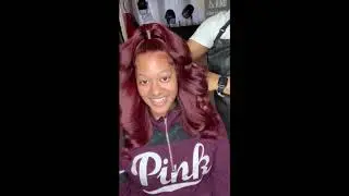 Half Up Half Down Quick weave with NO LEAVE OUT Tutorial