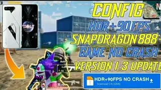 🔥 Best Config For PUBG MOBILE | HDR+90 FPS CONFIG | Lag Fix unlock 90fps pubg mobile android