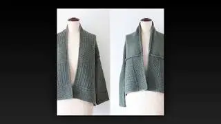 PLETENA MODA.Жилет с запахом.