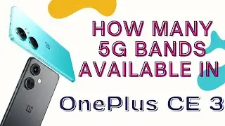 OnePlus Nord CE 3 5G Bands
