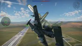 A10 Thunderbolt Accident in the air - War Thunder