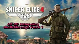 SNIPER ELITE 4 CO-OP Campaign Walkthrough Part 1!!! PLAYING WITH AN IDIOT 101!!
