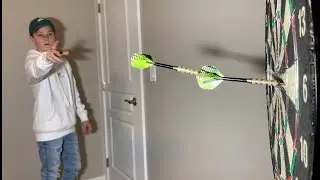 The Impossible Robin Hood Dart Trick Shot