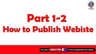 How to publish website on hosting server Part 1-2