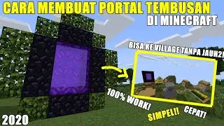 Cara Membuat Portal Teleportasi di Minecraft