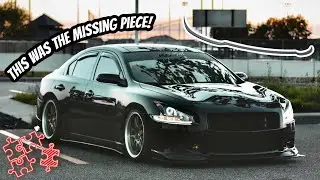 Stillen Front Splitter Install! + Lip Repaint For The Nissan Maxima