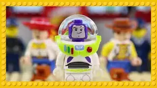 Lego Toy Story Stopmotion | Too Infinity and Beyond! | Buzz Lego Stunt Fail | Billy Bricks