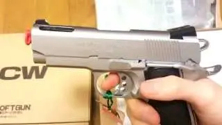 No.5 WA(ウエスタンアームズ) V10ウルトラコンパクト オールシルバー(Springfield Armory Ultra Compact)