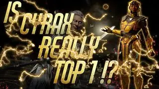 THIS WHOLESOME RANDOM COULDN'T ACCEPT CYRAX NOT TOP #1 ! MIC ON 🎤 | MORTAL KOMBAT 1