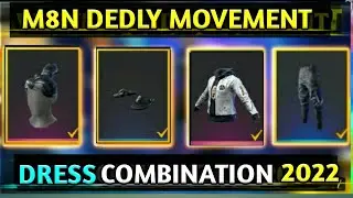 M8N - No Top Up Dress Combination 😮 | Gold Royal Bundle || Free Fire Dress Combination in 2022