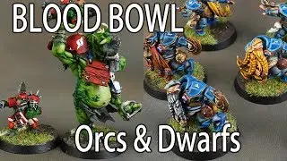 Blood Bowl Dwarfs, Goblins & Troll team - Showcase by Top Miniatures
