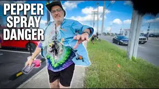 Why You Don't ATTACK Someone With PEPPER SPRAY!