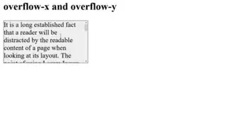 Css overflow x&y lesson:18(part-4)
