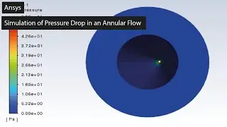 Ansys Fluent: Simulation of Pressure Drop in an Annular Flow