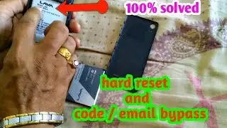 How to unlock lava mobile || how to bypass pin and Google account