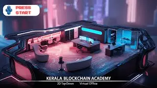 Welcome to the Kerala Blockchain Academy Virtual Office Space- K World!🏢✨