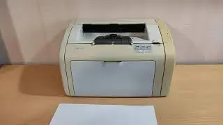 Установка-Снятие Верхнего Выходного Лотка Бумаги HP LaserJet 1010 1012 1015 1018 1020 1022