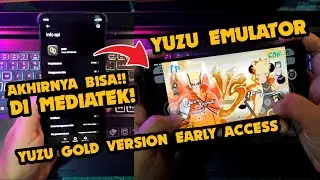 AKHIRNYA BISA DI MEDIATEK! YUZU EMULATOR 🤩🤩😁