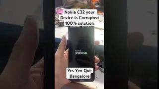 Nokia C32 your device is corrupted solution 