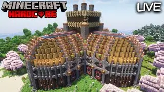 Iron Farm Interior Decoration in Hardcore Minecraft