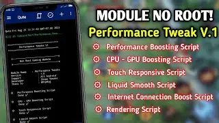 Module Gaming Performance Tweak V1-boost android gaming performance no root