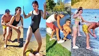 CRAZY PRANKS On The Beach ! 😅 (prt.2)