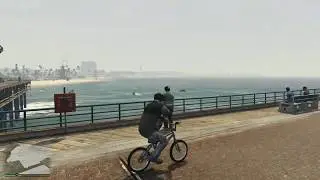 GTA5 #Funny moments, Бомжара получил леща:)